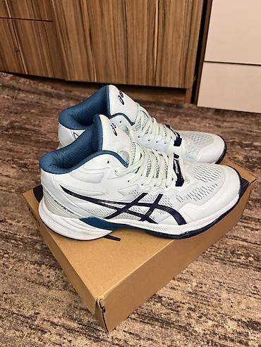 волейбольный кроссовки асикс бишкек: Мужские кроссовки, 42, Asics, Новый, цвет - Голубой, Бесплатная доставка — 4