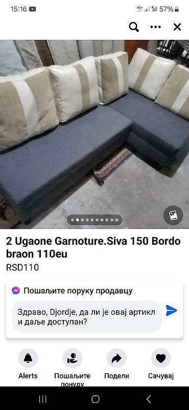 ratan bastenske garniture: Polovan Namestaj Zemun za sve slike na fb ukucate prodaja polovnog — 2