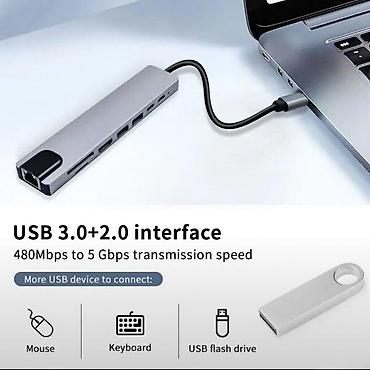 TPC USB hub TPC usb hab Makbook ve yeni tpc madellerini destekliyir