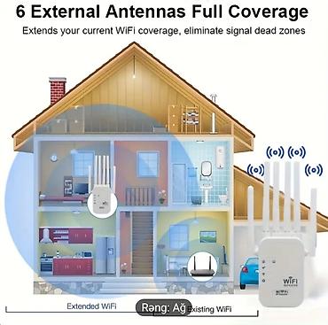 internet güçlendirici: Wi‑Fi 6 AP/Repeater – 1200M, Dual‑Band (2.4 GHz + 5 GHz) - 1200 Mb/s — 7