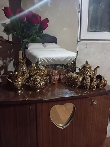 Çay dəsti, rəng - Qızılı, Metal, Azərbaycan lalafo.az -da Çay dəsti, rəng - Qızılı, Metal, Azərbaycan