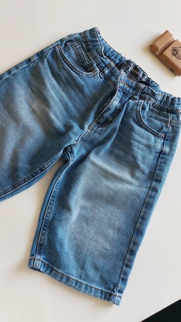 uşaq şalvarları: Terranova шорты 6-10 лет. Очень качественная джинсовая ткань