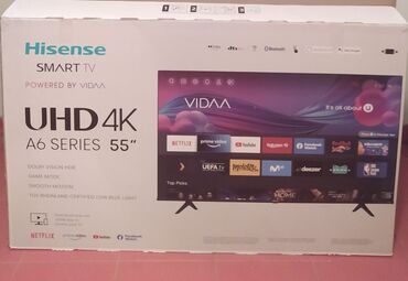 televizor gence: Televizor Hisense OLED 55" 4K (3840x2160), Pulsuz çatdırılma