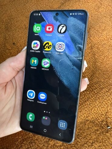 защитное стекло на телефон антишпион: Samsung Galaxy S21, түсү - Кара