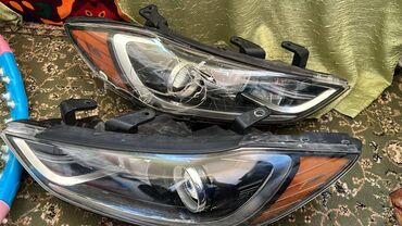ремонт стекла фары: Комплект передних фар Hyundai 2017 г., Б/у, Оригинал