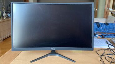 27 inch monitor: Gaming monitor MSI 75 HZ.Iki il istifede olunub.Ideal