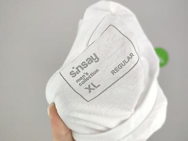 koszulka elastan: Sinsay, Koszulka dla mężczyzn, rozmiar XL — 4