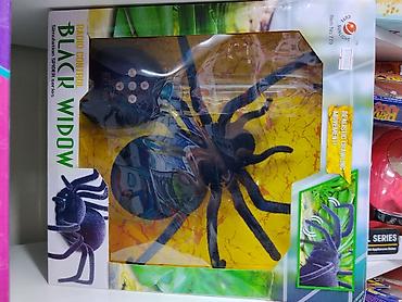 Игрушки: Радиоуправляемый паук Black Widow (Simulation Spider Series) - — 1