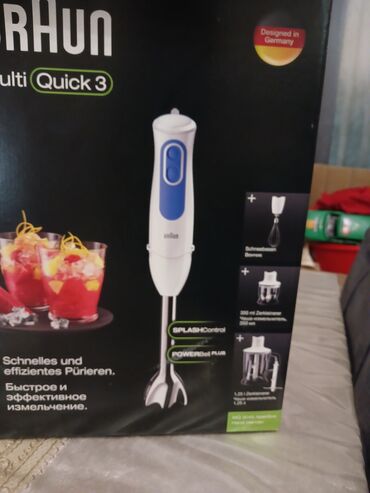 Plitələr və bişirmə panelləri: Əl blender, Braun, Yeni, Ünvandan götürmə