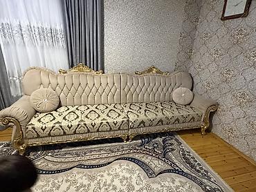 pemo luks: Klassik üslubda zərif salon divanı - Dizayn: Barokko/klassik xəttlər — 8