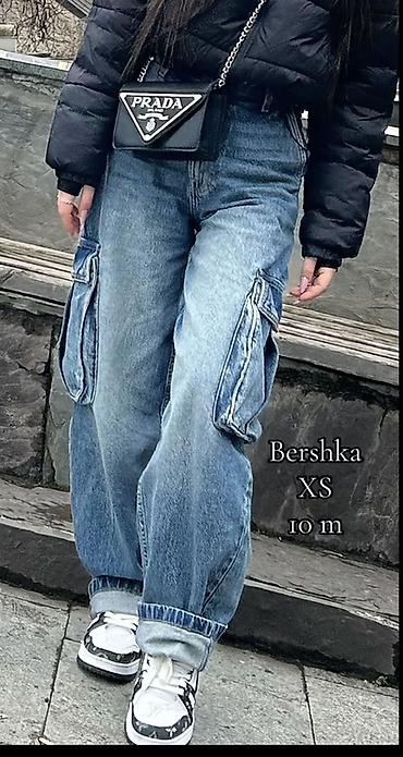 cinsler: Cinslər, Bershka, XS, rəng - Mavi — 1