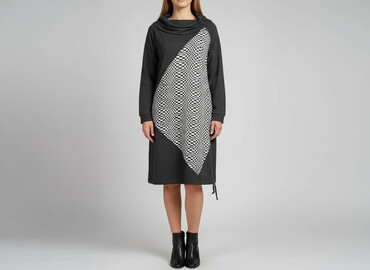 sukienka sweterkowa z koszula: Women`s dress, size S at lalafo.pl sukienka sweterkowa z koszula: Women`s dress, size S
