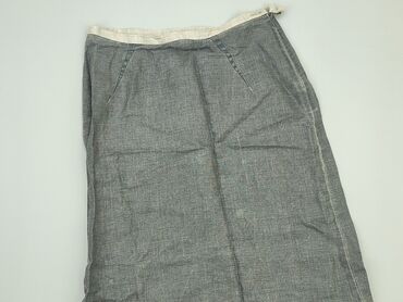 spódnice szara midi: Skirt, S (EU 36), condition - Good