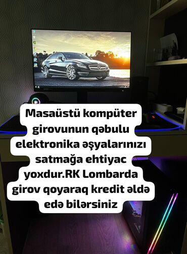 Masaüstü kompüterlər və iş stansiyaları: ❗Lombard elektronika❗ Masaüstü komp girovu Elektronikanizi Satmağa