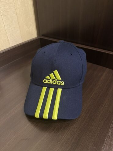 Рубашки: Кепка, Adidas, One size, цвет - Синий