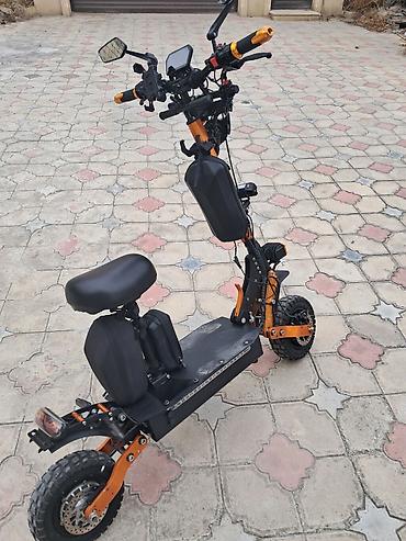 samokat baki: Güclü elektrik skuter – off-road üçün tam təchizatlı Texniki və — 6