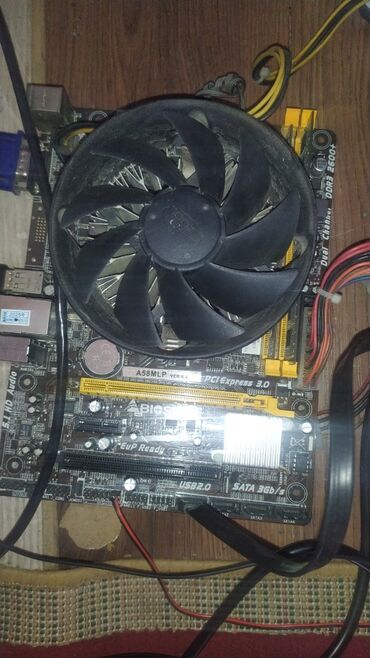 ту ноутбук: Компьютер, ядролор - 2, ОЭТ 6 ГБ, Татаал эмес тапшырмалар үчүн, Колдонулган, AMD A4, HDD