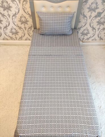 Комплекты постельного белья: Постельное бельё, 100% хлопок, постельное бельё, наволочки, подушки — 53