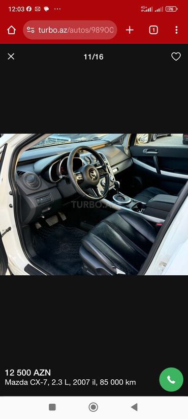 Mazda: Mazda CX-7: 2.3 l | 2007 il Krossover — 8