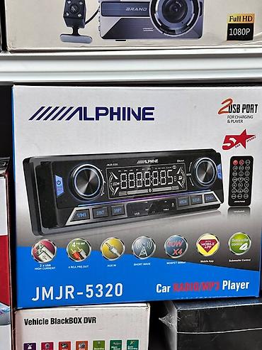 Автомагнитола ALPHINE JMJR-5320 — мультимедийный car radio/MP3 player