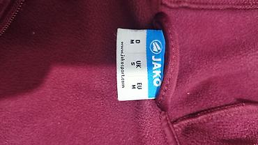 pull and: Спортивная кофта JAKO с капюшоном, бордового цвета. Характеристики: - — 2
