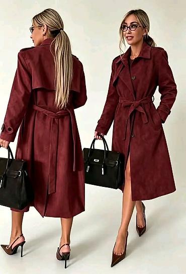 lacoste trenerke: Ženski trench kaput – model 5210 - Klasican, strukiran kroj sa — 3