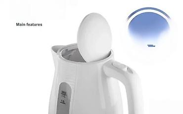 Električna kuvala: Gorenje K17WII električno kuvalo za vodu - Zapremina: 1,7 l - Snaga — 5