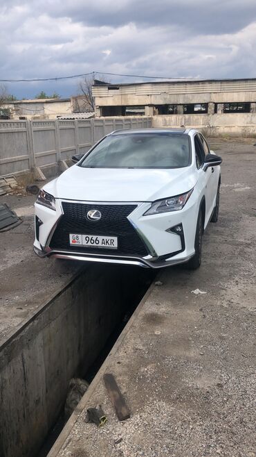 кроссоверы в бишкеке: Lexus RX: 2016 г., 3.5 л, Типтроник, Бензин, Кроссовер