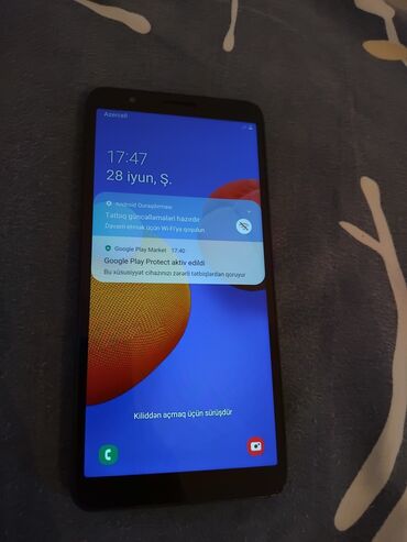 samsunq 33: Samsung Galaxy A15, 16 GB, rəng - Göy, Barmaq izi, İki sim kartlı