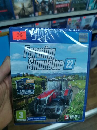 Oyun diskləri və kartricləri: Ps4 farming simulator 22