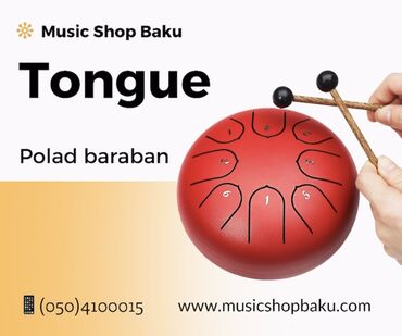 musiqi aleti: Steel Tongue drum 

#tongue#drum#baraban#steel