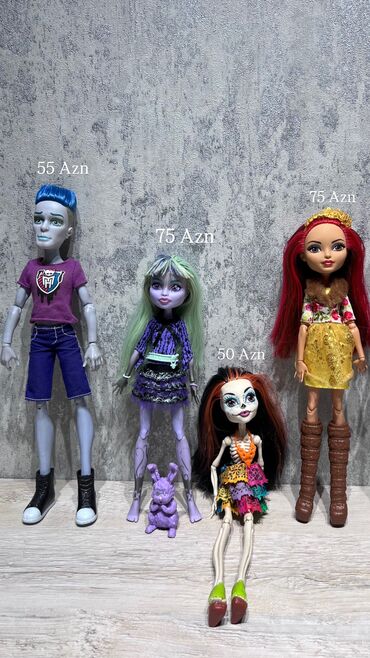 uşaq paltar: Monster High and Ever After High doll🤍✨ ‼️ПРОДАЮТСЯ СРОЧНО‼️10- кукол