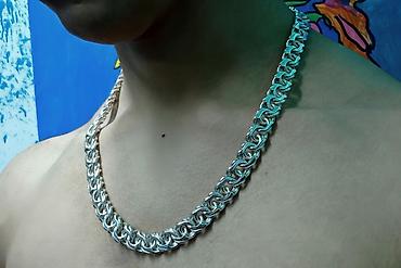 Серебряные цепочки: Серебряная цепь "Бисмарк" 150 грамм 60 см Делаю на — 21