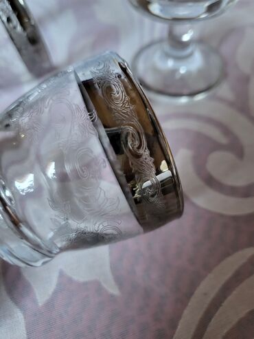 Čaše: Casice za zestoko pice,rucni rad murano medici iz 60ih. Casice — 13