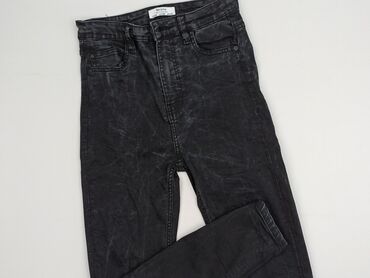 bershka jeansy baggy: Jeansy damskie, Bershka, S