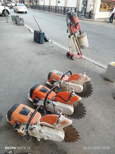 Beton işləri: Beton kəsmə beton deşmə xidməti Karot - HILTI DD 200 / 350 ilə 25 ° — 21