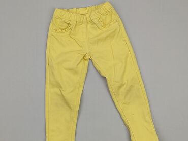 spodnie bojówki dla dziewczynki: Legginsy dziecięce, Pocopiano, 4-5 lat, 104/110, stan - Dobry