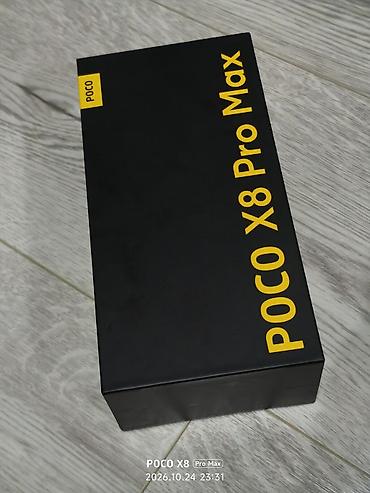 proektor acer: Poco X8 Pro Max, Б/у, 512 ГБ, цвет - Черный, 2 SIM, eSIM — 2