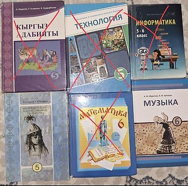 5 - 6 класс учебники. Состояние хорошее