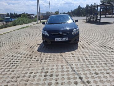 автокредит без первоначального взноса бишкек: Черный седан Toyota Corolla с легкосплавными дисками и тонированными