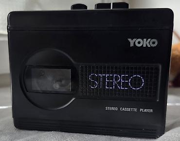 Maqnitofonlar: 📣 YOKO Stereo Kaset Pleyer ✔️ Portativ, Mexaniki idarəetmə düymələri — 2