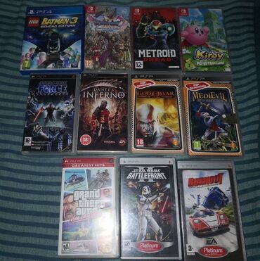 psp umd: Игры для консолей PS4, Nintendo Switch, и PSP. PS4: Lego Batman 3