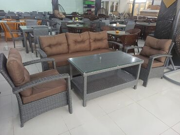 Bağ divan və kreslo dəstləri: Bag mebilleri hesir toxunma Qiymet 1ci madele aiddir Divan kreslolar — 26