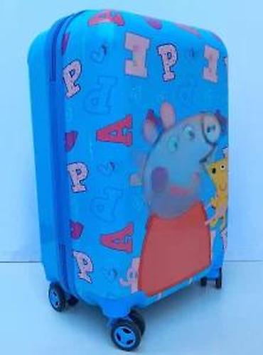 Rančevi, torbe i koferi: Dečji kofer na točkiće – motiv Peppa Pig - Tvrda školjka u — 23