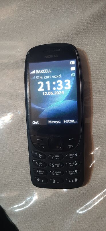 nokia 125 qiymeti: Nokia 1, цвет - Черный, Кнопочный