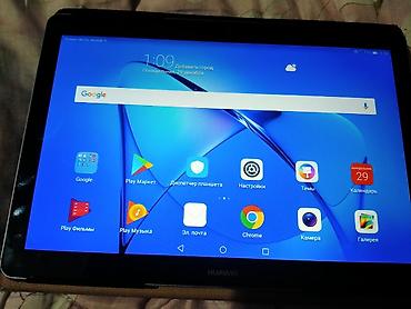Планшеты: Планшет, Huawei, память 16 ГБ, 9" - 10", Wi-Fi, Б/у, Классический — 2