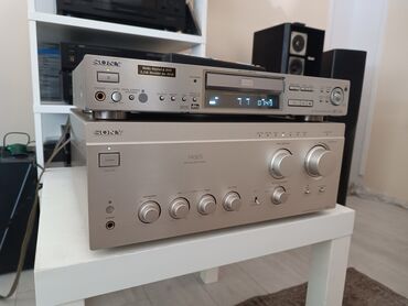 Pojačala i prijemnici: Sony Ta-Fa 5 ES serija (zlatno/srebrni finiš) - Težak, aluminijumski — 15