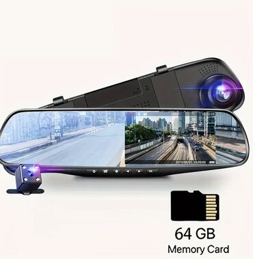 maşın manitor: Videoreqistratorlar, Yeni, Avtomatik, 64 gb, Ünvandan götürmə, Pulsuz çatdırılma, Ödənişli çatdırılma