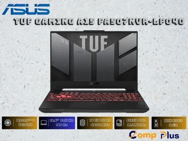 Мониторы: Новый ASUS TUF Gaming, 15.6 ", AMD Ryzen 7, 512 ГБ