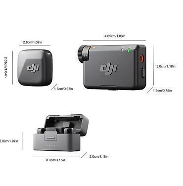 dji mikrofon: DJI Mic Mini – simsiz mikrofon sistemi (2TX + 1RX + Şarj Qutusu) — 1
